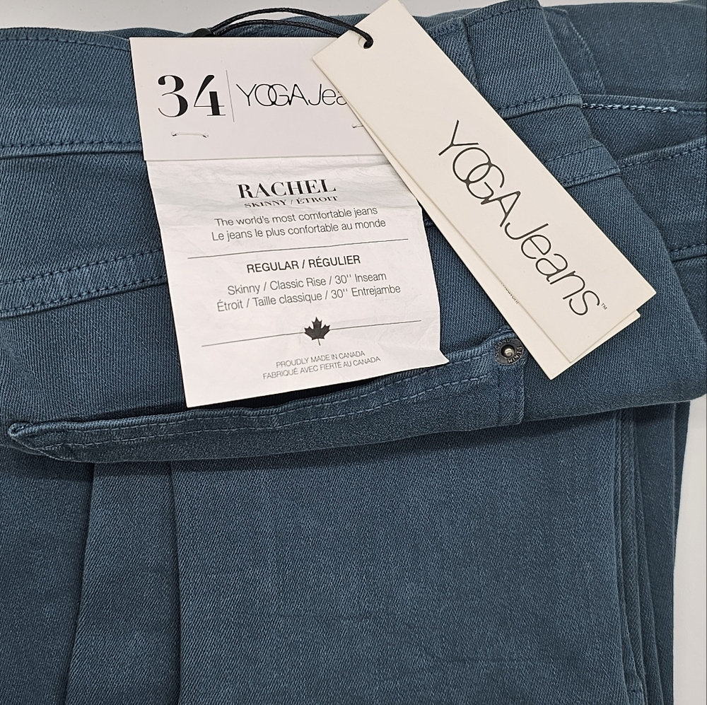 Yoga Jeans in Teal